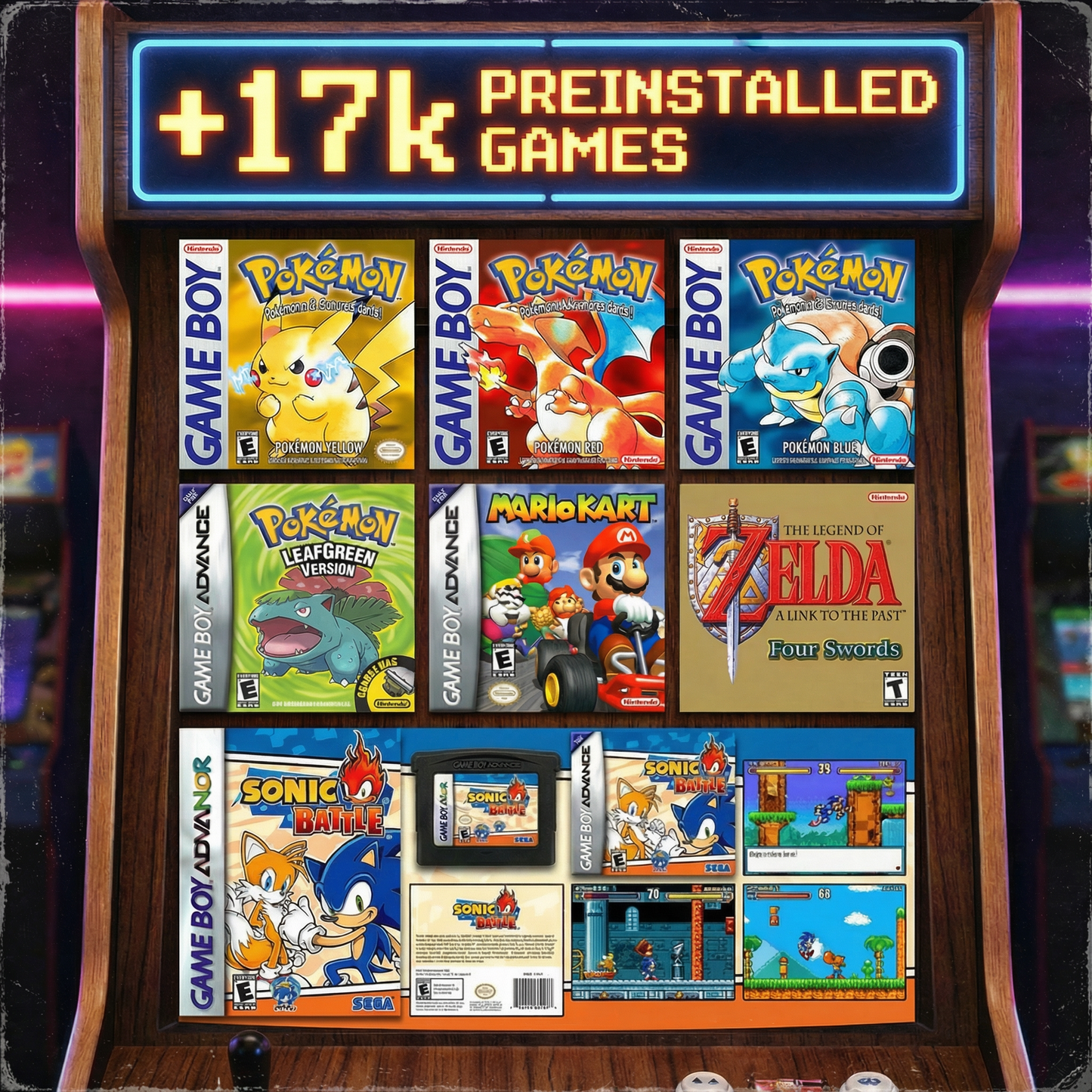 Retro-Era FlipX Pro – Handheld Retro Gaming Console
