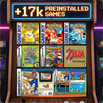Retro-Era FlipX Pro – Handheld Retro Gaming Console