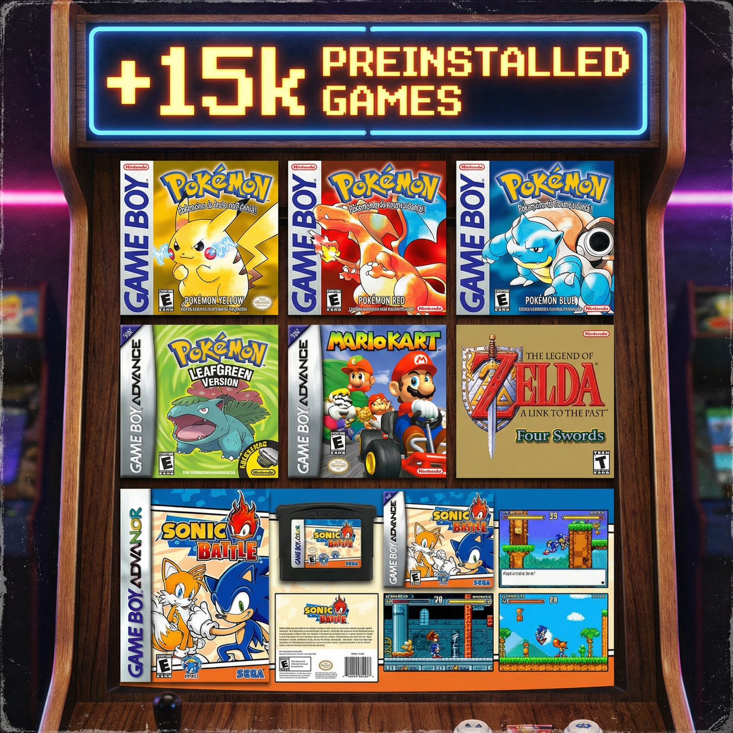 Retro-Era FlipX Pro – Handheld Retro Gaming Console